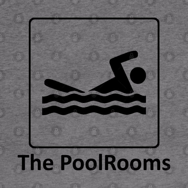 The PoolRooms - The Backrooms - Black Outlined Version by Nat Ewert Art